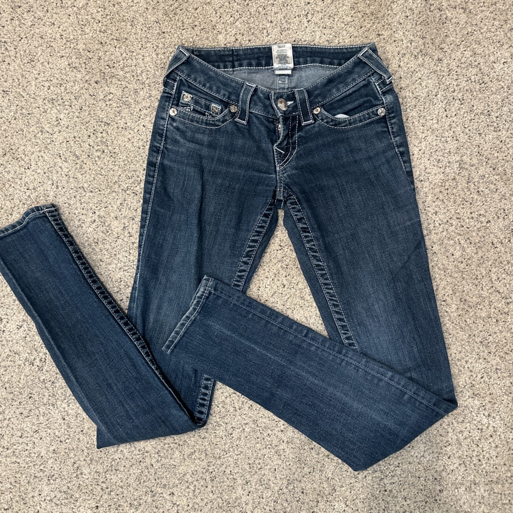 True Religion skinny low-rise Jeans